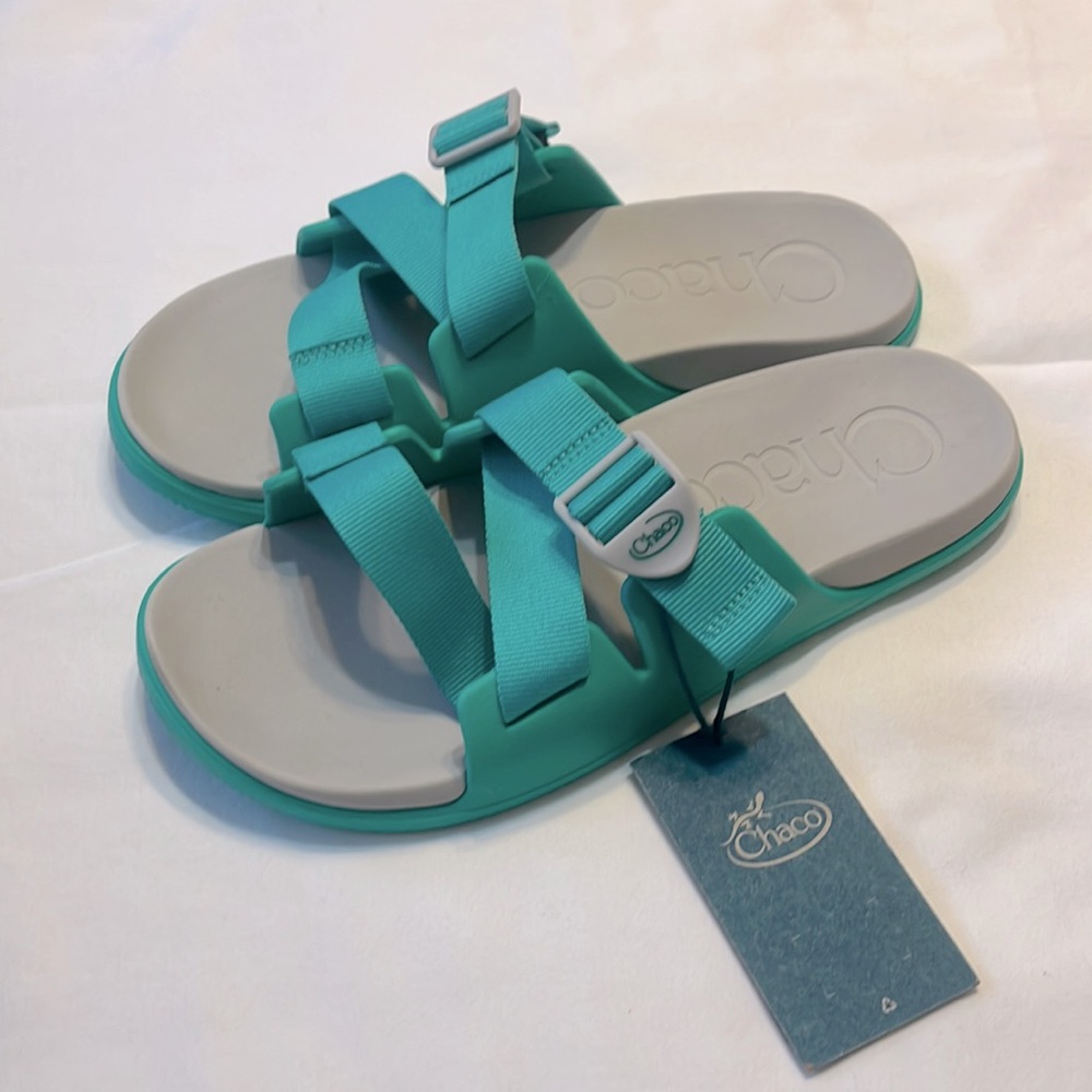 Chaco Chillos Size 10 Women Turquoise NWT